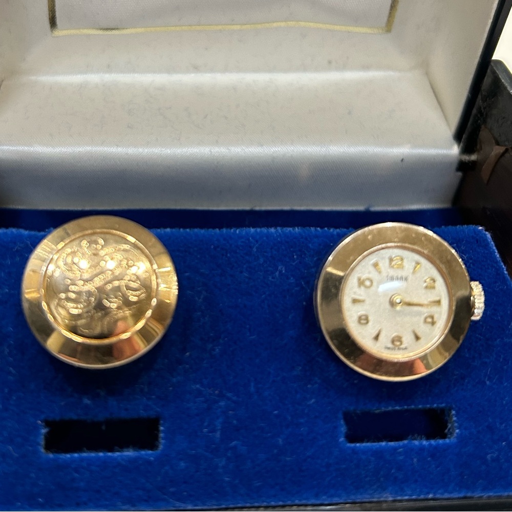 Swank watch cuff links